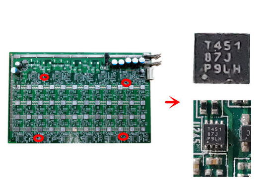 Tmp451 BTC Asics Application Specific Integrated Circuits Antminer Hash Board  Temperature Sensor