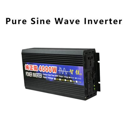 DC 24V 48V To AC 220V 110V 3.5KVA Pure Sine Wave Solar Power Inverter For Home