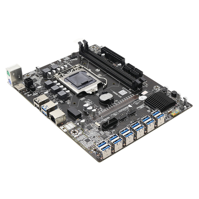 Ddr4 B250 Pu Fan Plug Motherboard Lga 1151 Motherboard SATA3.0 Mining Board 12 GPU