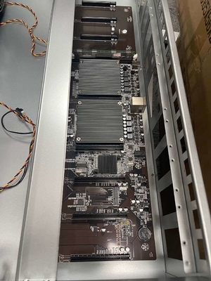 Rx580 590 3070 8 GPU Mining Case Aluminum Mining Rig Frame 3080 Gpu Server